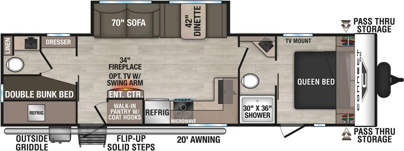 K-Z Connect SE C301BHKSE floor plan