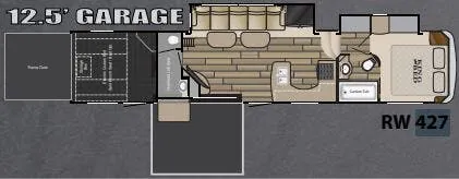 Heartland Road Warrior 427 floor plan