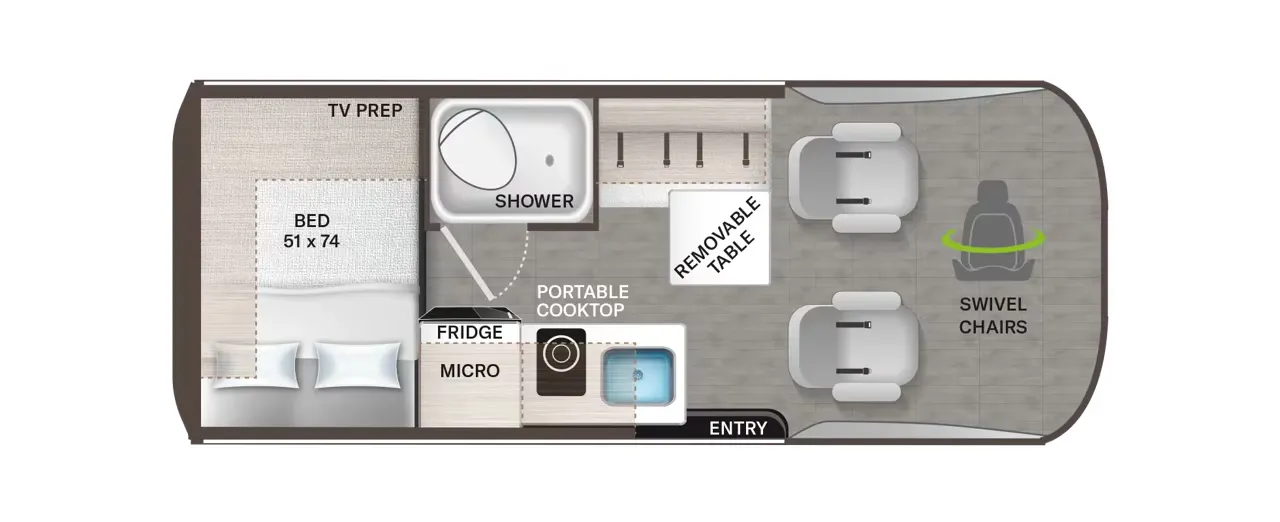 2027 Thor Motor Coach Talavera 1920 - Floor plan