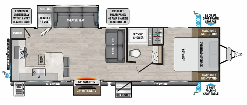 2024 Alliance RV Delta 294RK - Floor plan