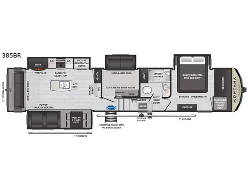 2021 Keystone Montana High Country 385BR, Photos photo 2