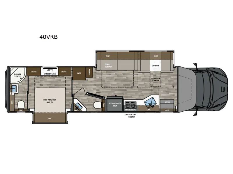 2026 Renegade RV Verona 40VRB - Photo 3