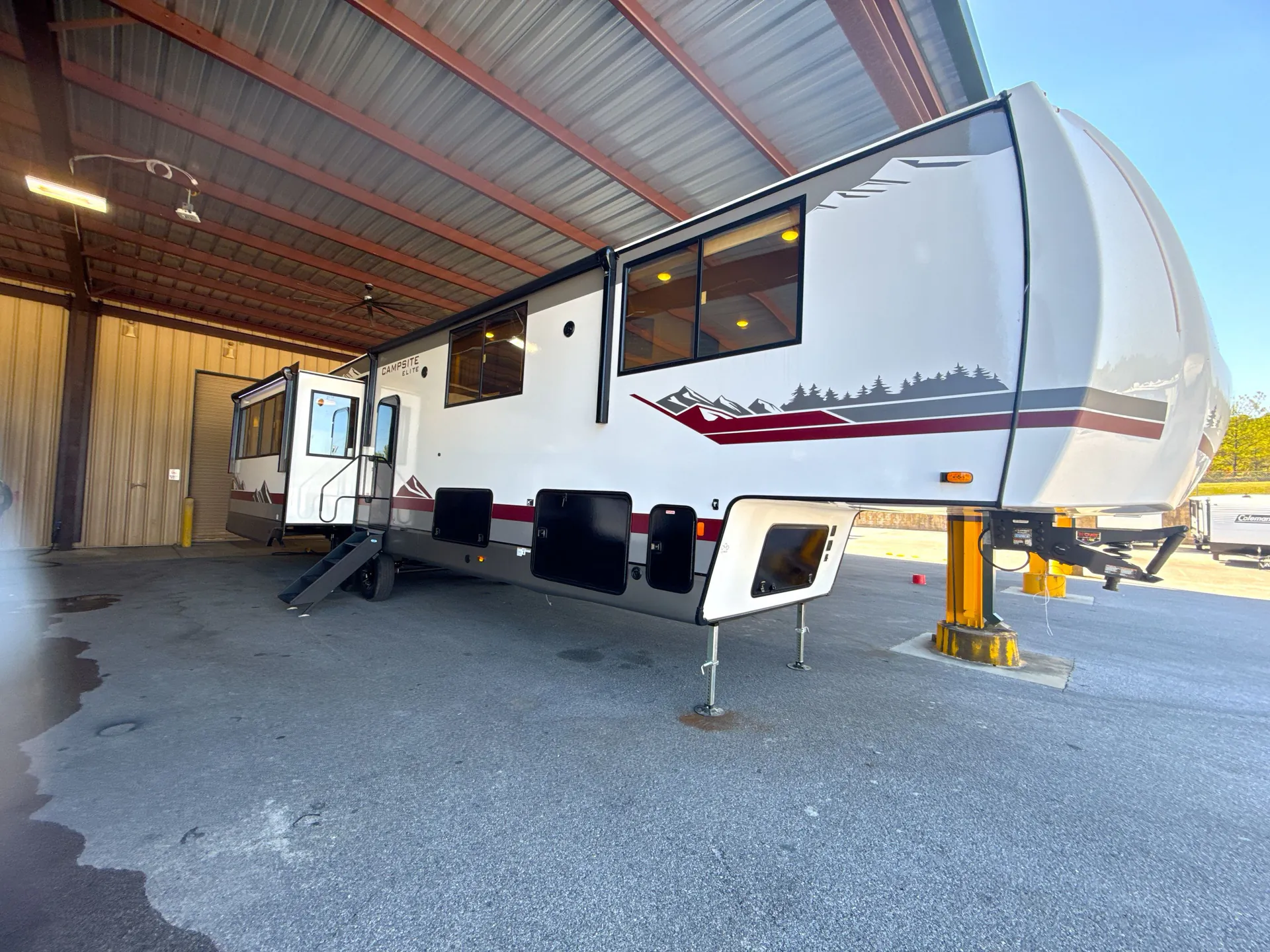 2027 Forest River Campsite Elite 36RF — campside