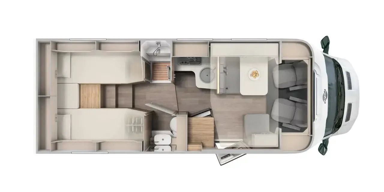 Carado EDITION26 EDITION26 T447 floor plan