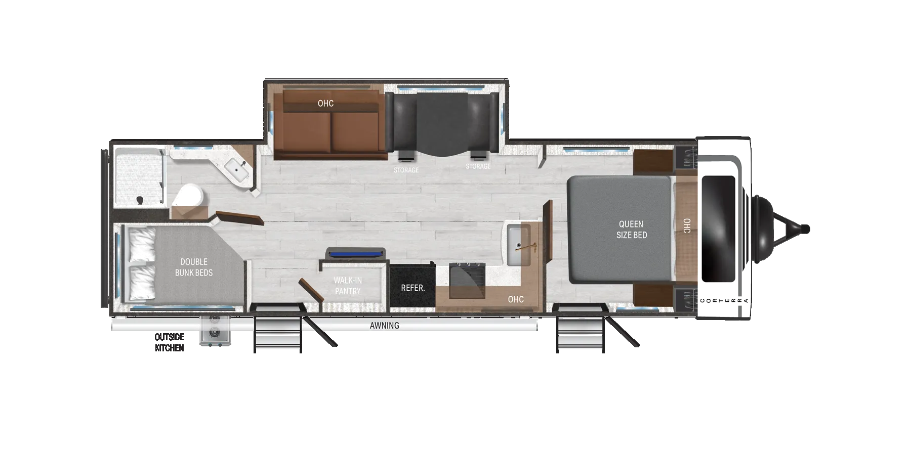 Heartland Corterra 28.1BH floor plan