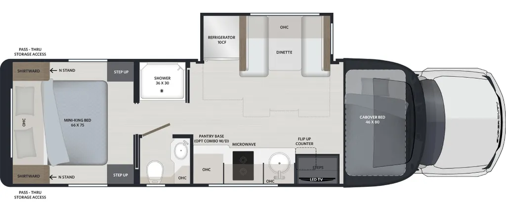 2027 Renegade RV Veracruz 33VRS floor plan