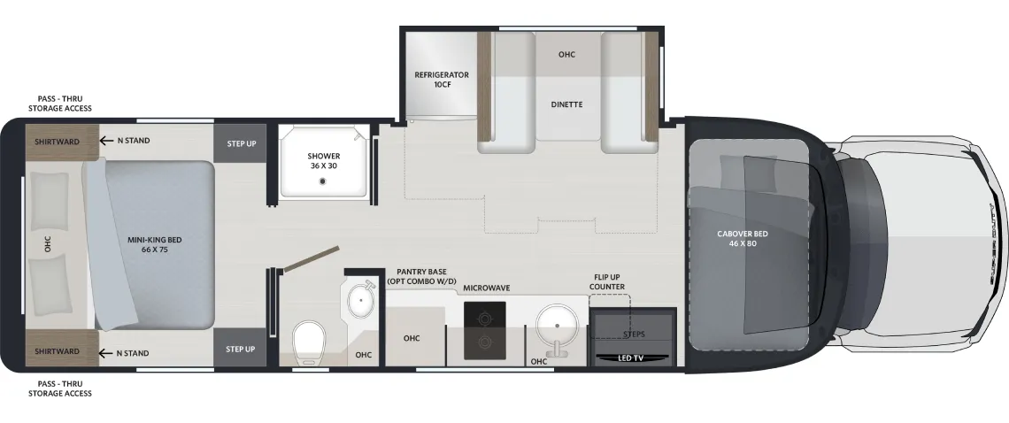 2027 Renegade RV Veracruz 33VRS - Floor plan