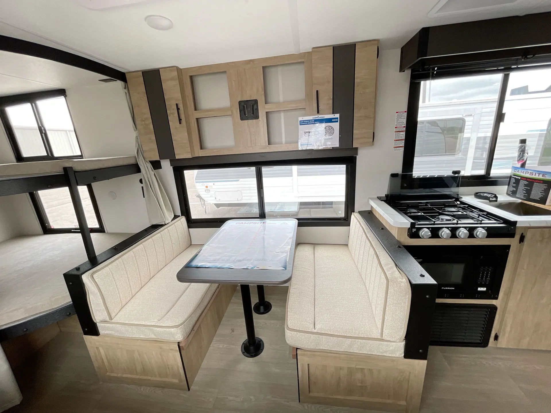 2027 Forest River Campsite Reserve 25CY — living area main