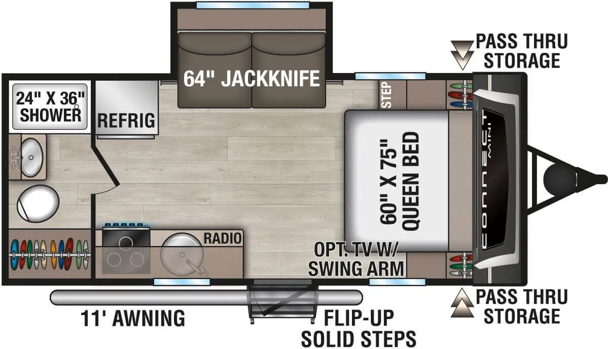 K-Z Connect Mini CM181RB floor plan