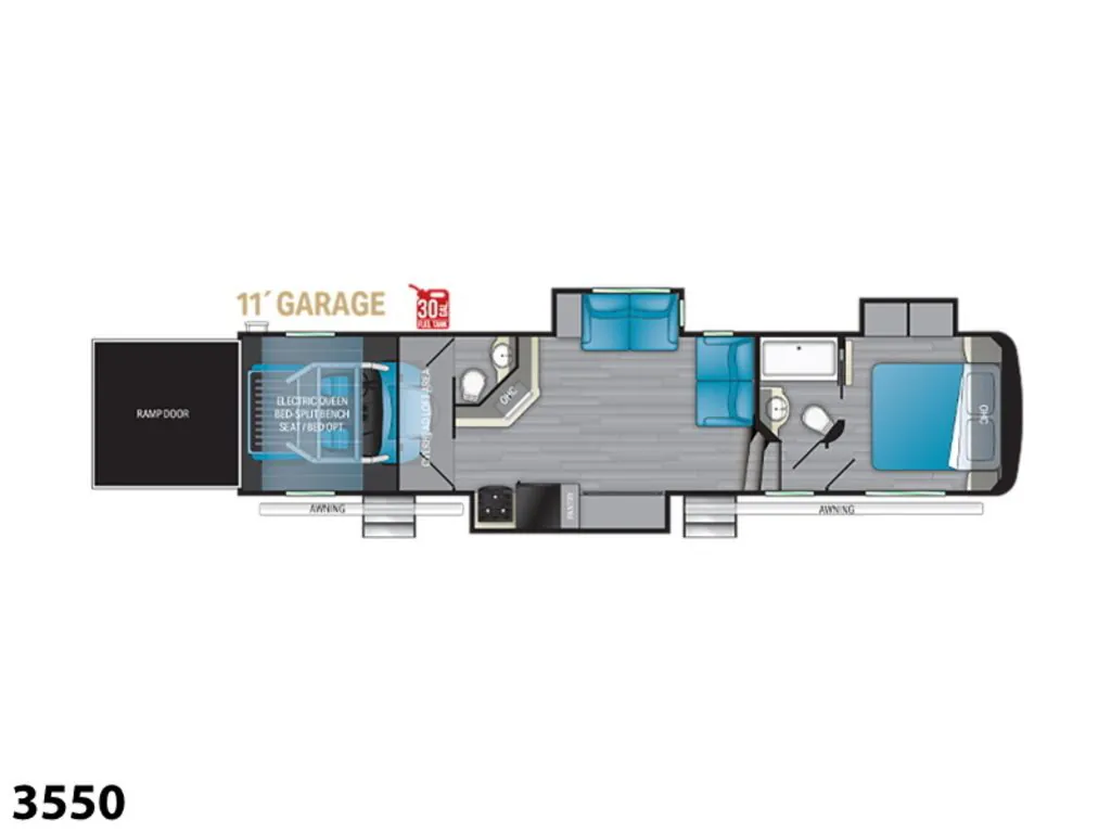 2022 Heartland Gravity 3550 - Photo 3
