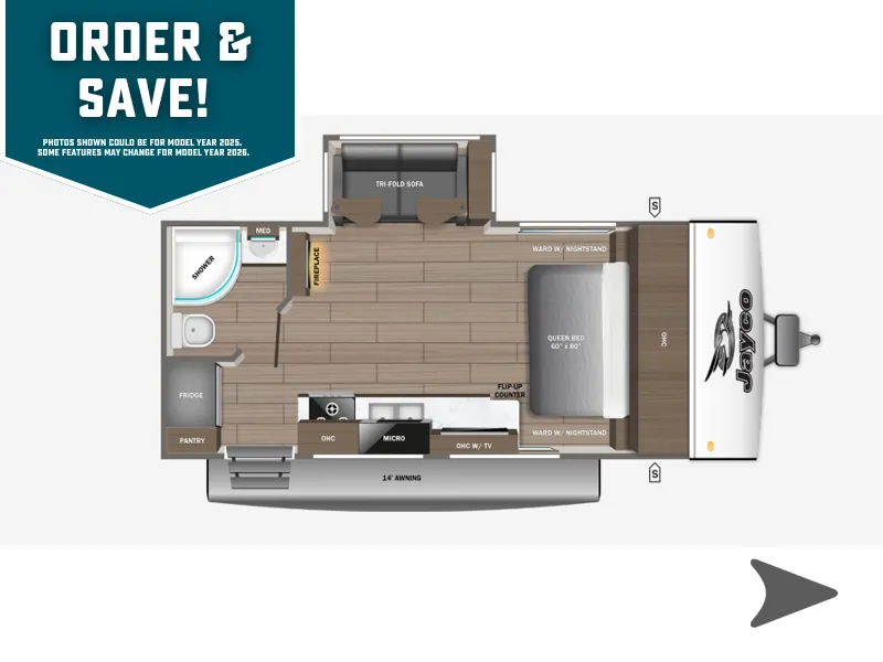 2026 Jayco Jay Feather 18RBF - Photo 2