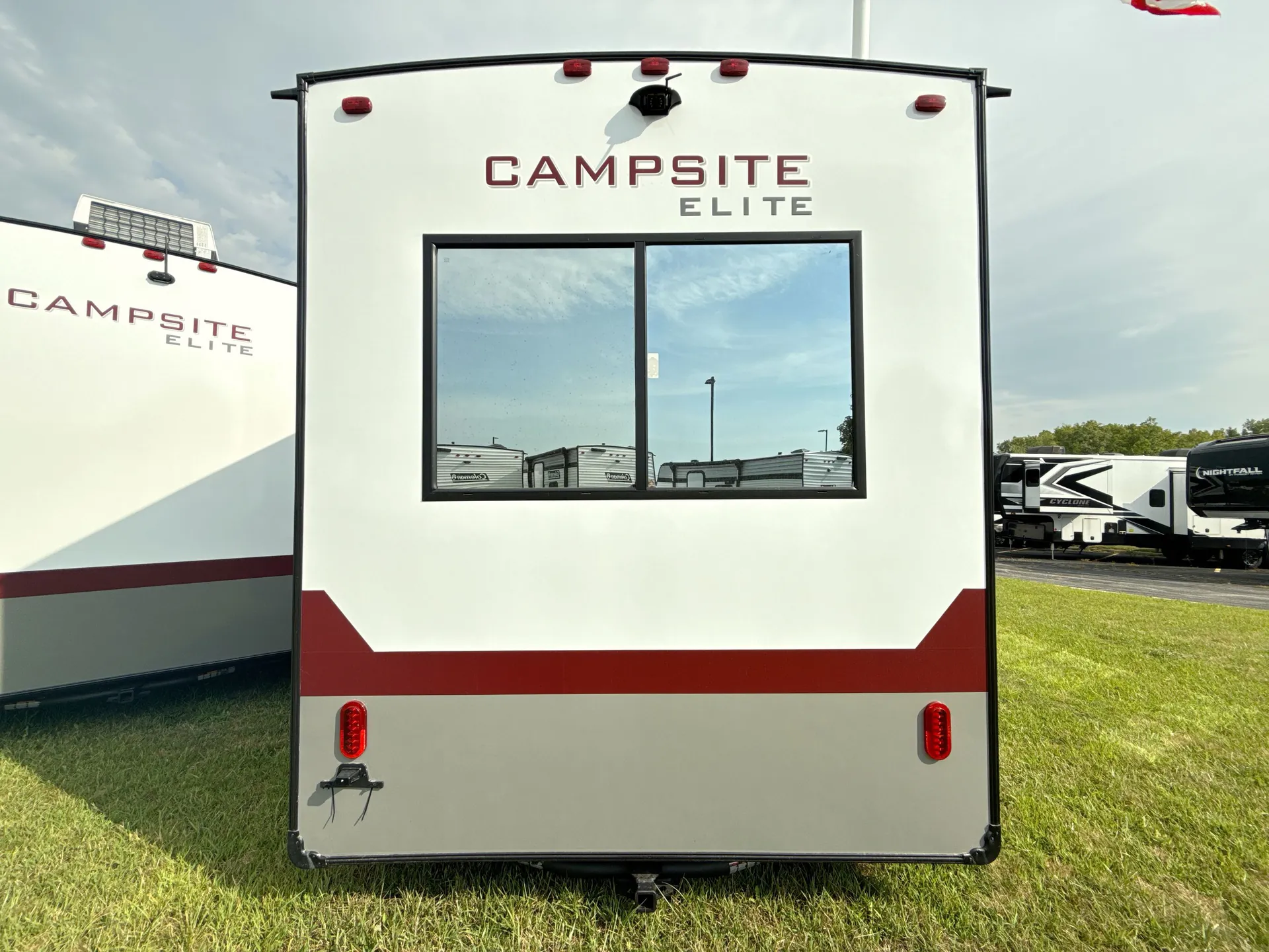 2027 Forest River Campsite Elite 36RF — off campside