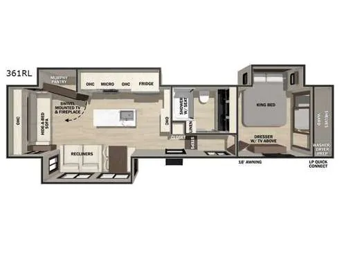 2026 Forest River Cedar Creek 361RL - Photo 3