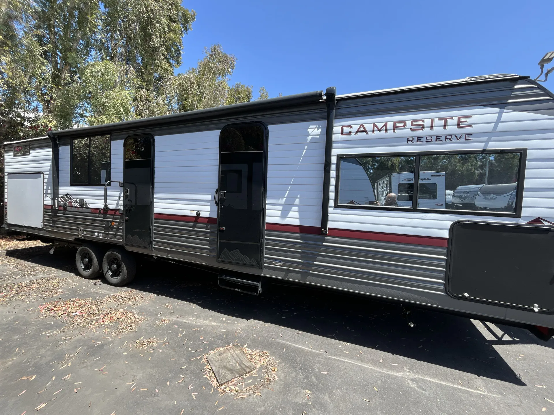 2027 Forest River Campsite Reserve 29TJ — campside