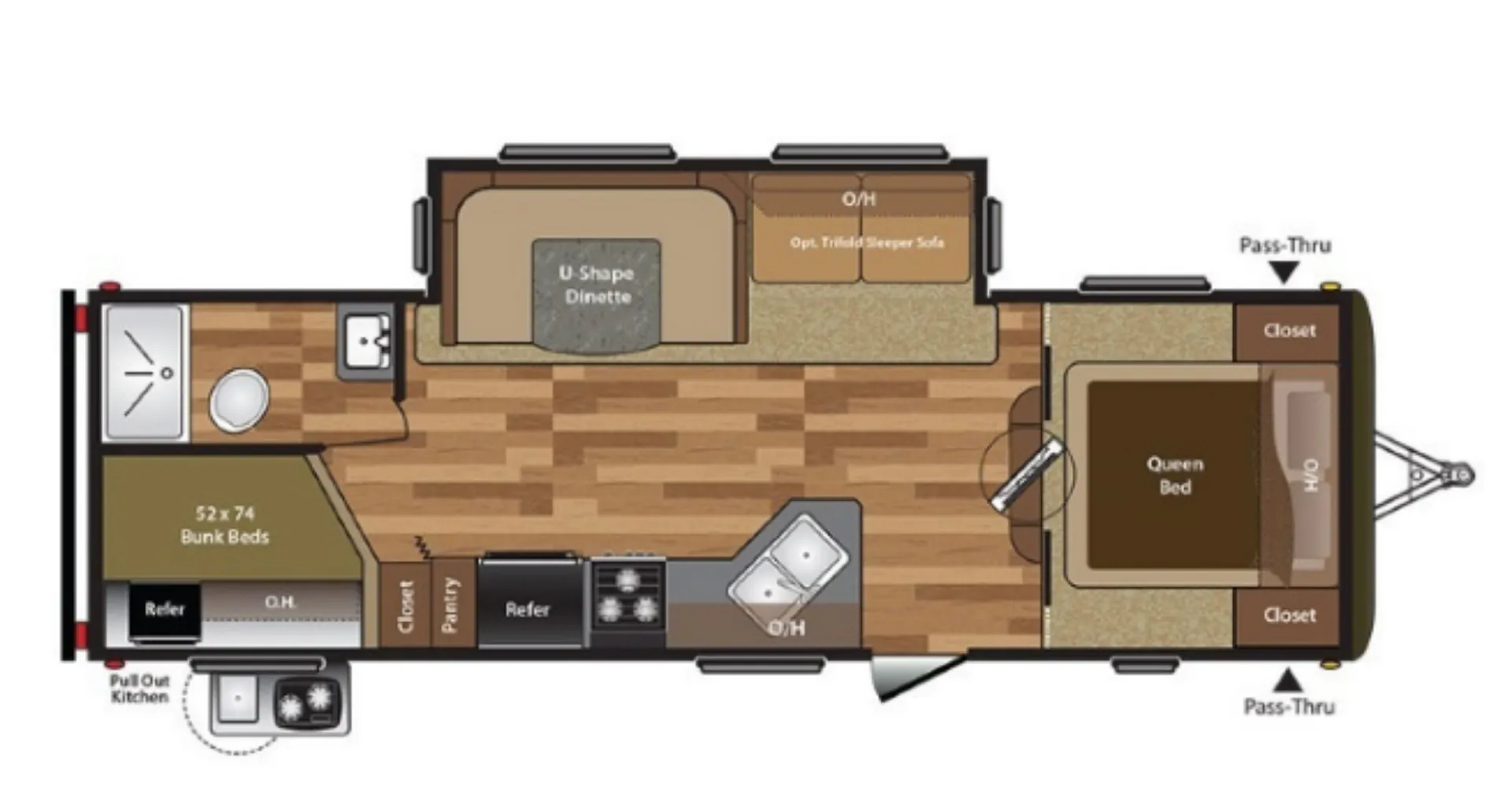 2017 Keystone Hideout 27DBS - Main photo