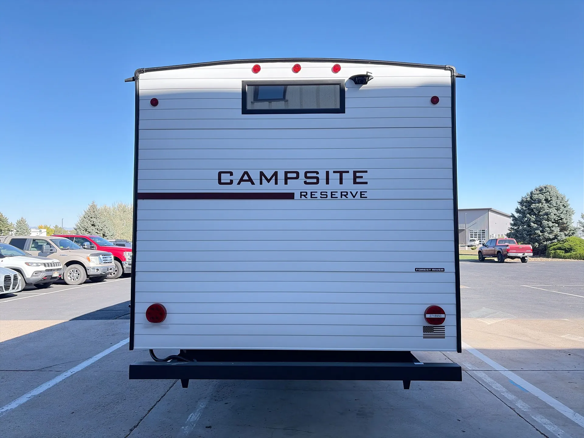2027 Forest River Campsite Reserve 29TJ — backside