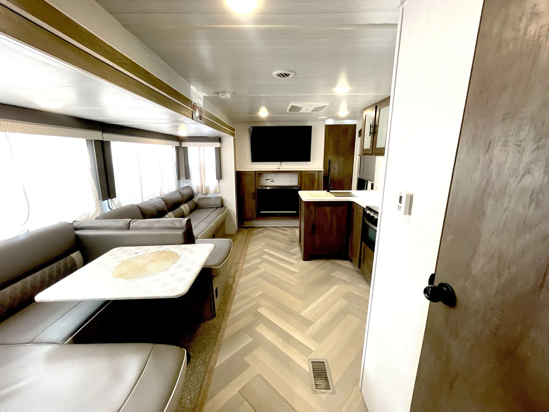 2023 Forest River Wildwood 31KQBTS — fridge
