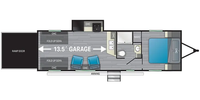 Heartland Pioneer PI RG 27 floor plan