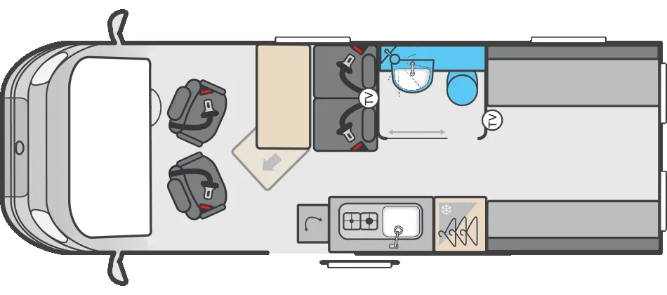 Swift Trekker X floor plan