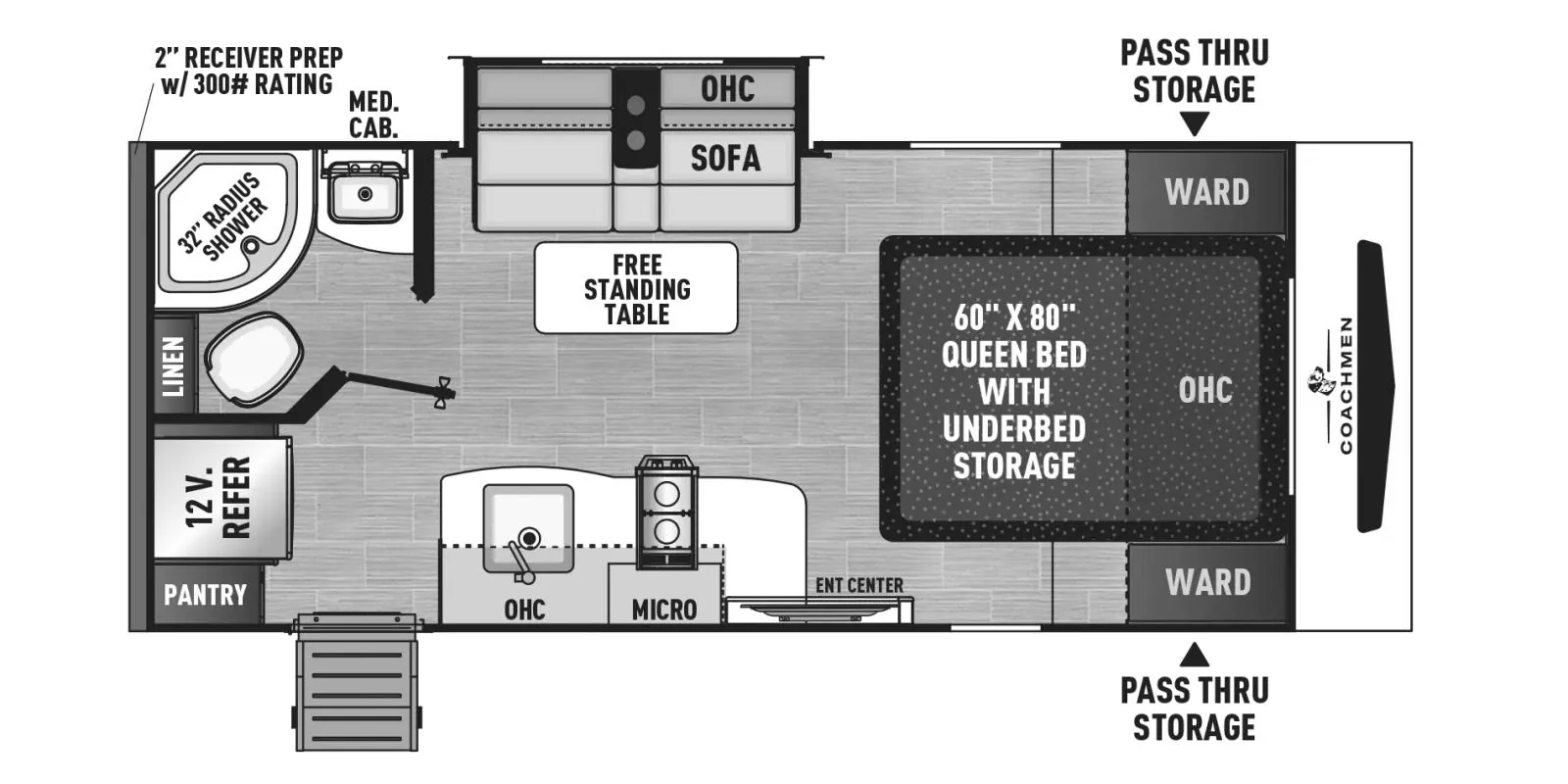 2026 Coachmen Freedom Express Select 19SE - Photo 3