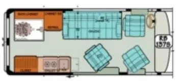 Sportsmobile Promaster 137S floor plan