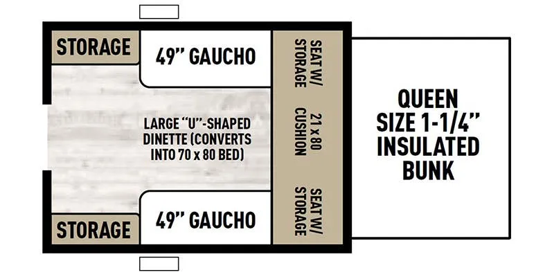Forest River Viking LS 1760LS floor plan