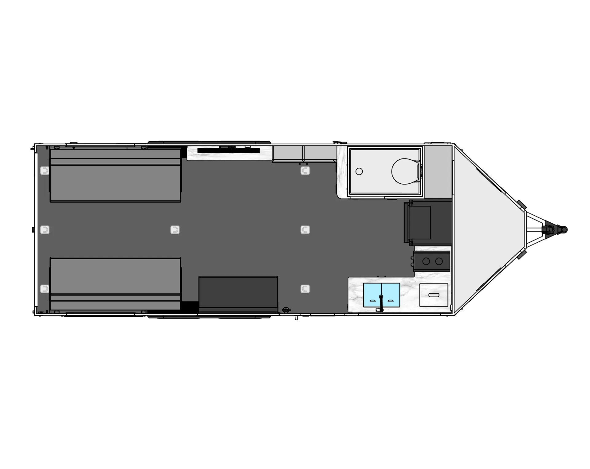 2026 inTech Black Wing 826 X - Floor plan
