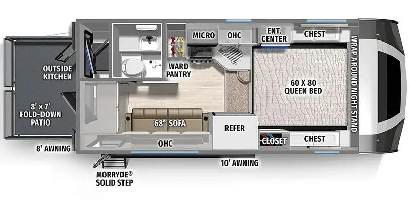 Palomino Real-Lite HS-1916 Max floor plan