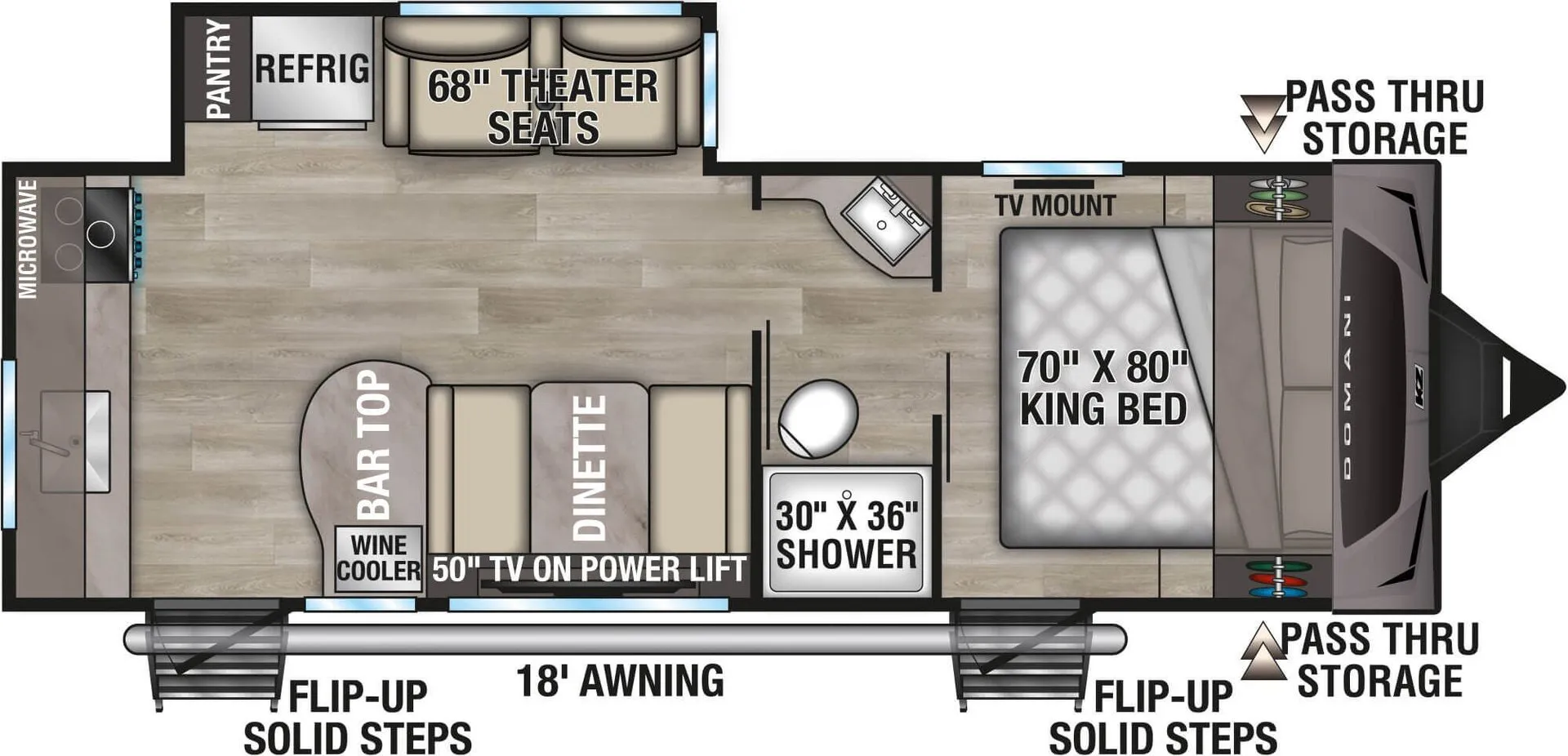 K-Z Domani DM241ML floor plan