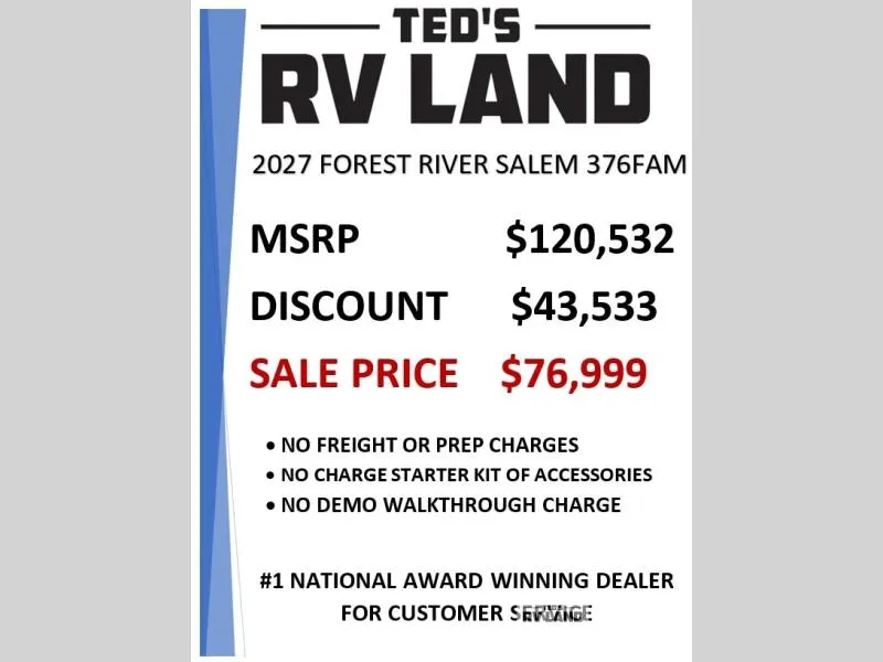 2027 Forest River Salem Hemisphere 376FAM - Photo 4