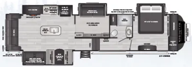 Keystone Sprinter Limited 3590LFT exterior