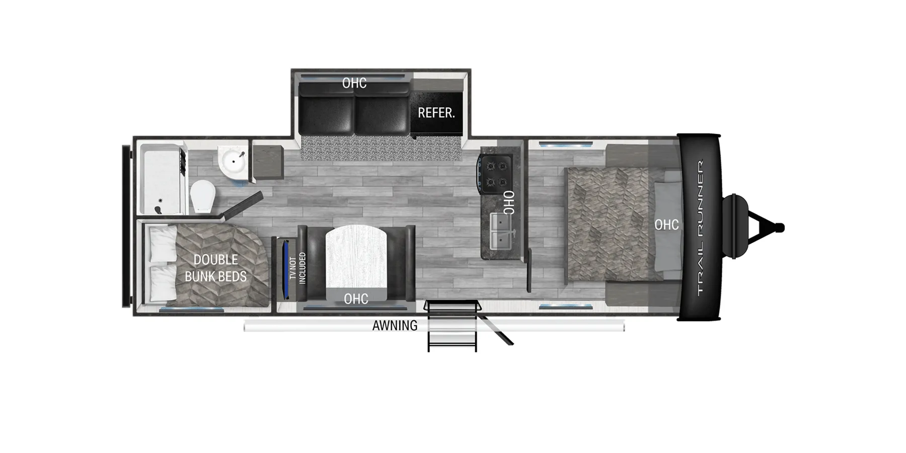 Heartland Trail Runner 261BHS floor plan