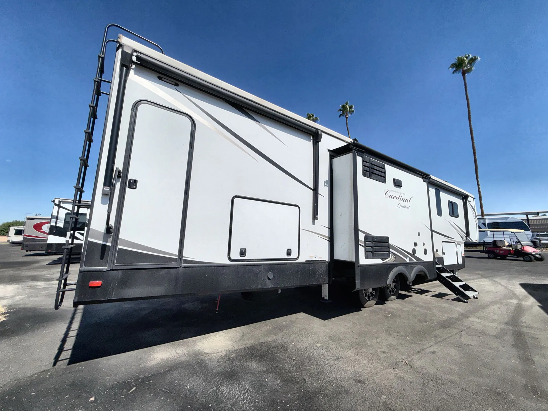 2021 Forest River Cardinal Limited 383BHLE — campside