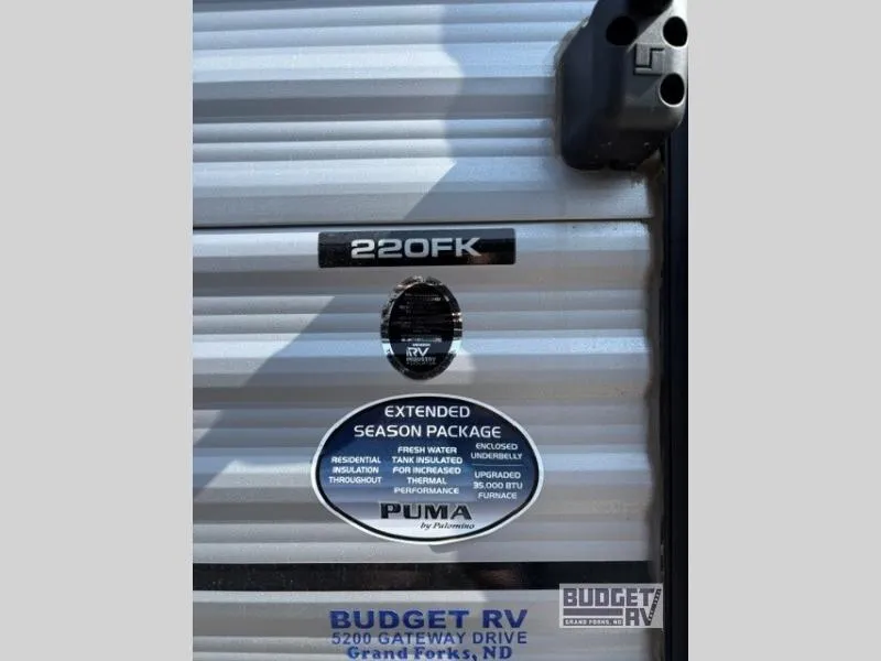 2026 Forest River RV Puma 220FK - Photo 2