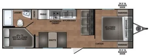 Shasta I-5 5 526BH floor plan