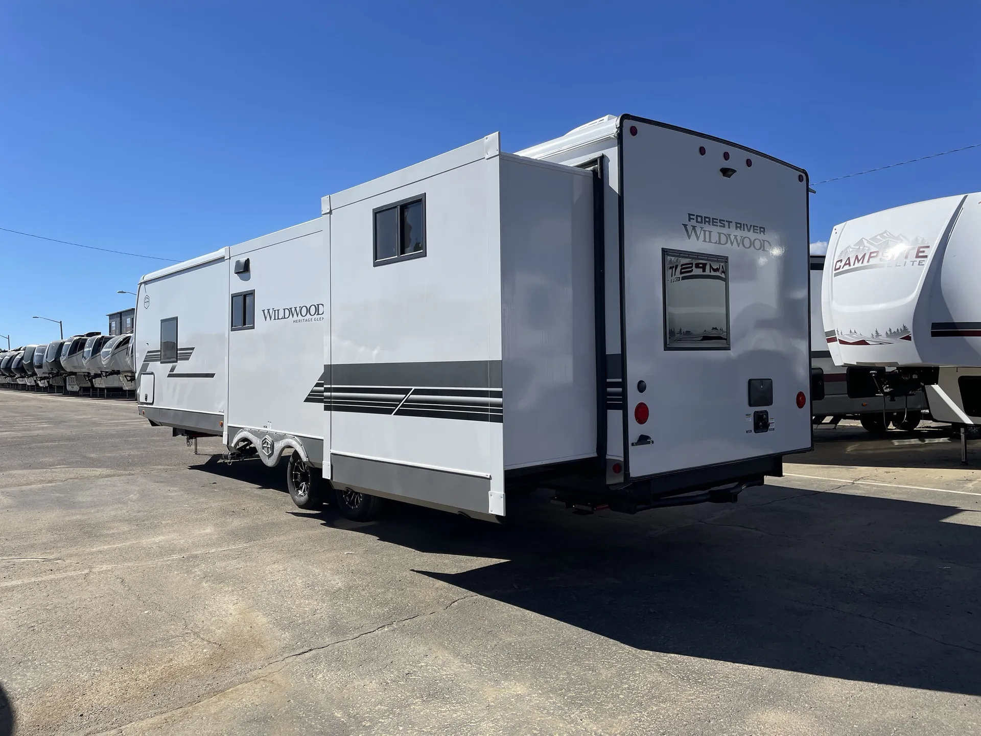 2027 Forest River Wildwood Heritage Glen 310BHI — campside
