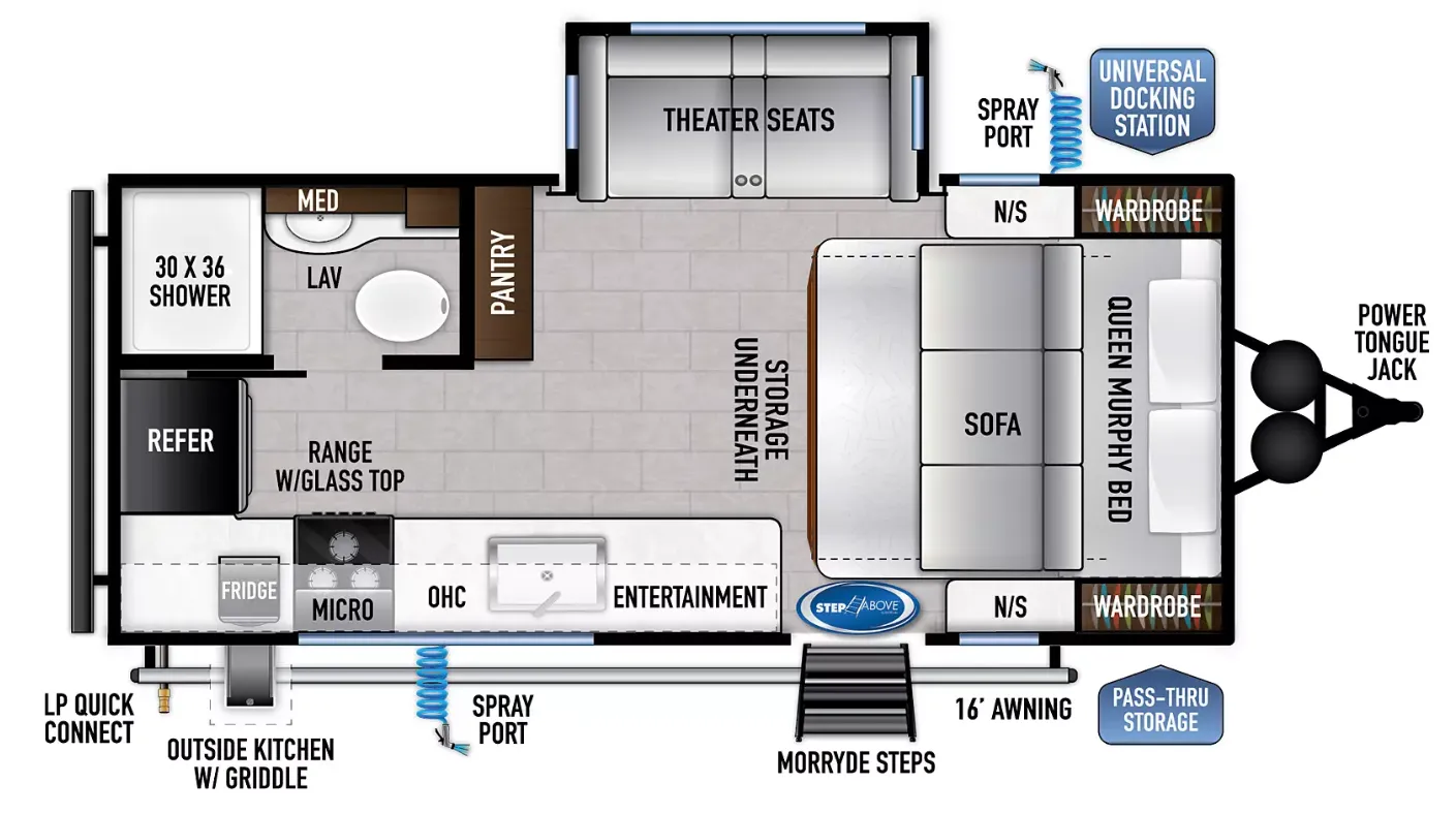 East to West Silver Lake 18MMB floor plan