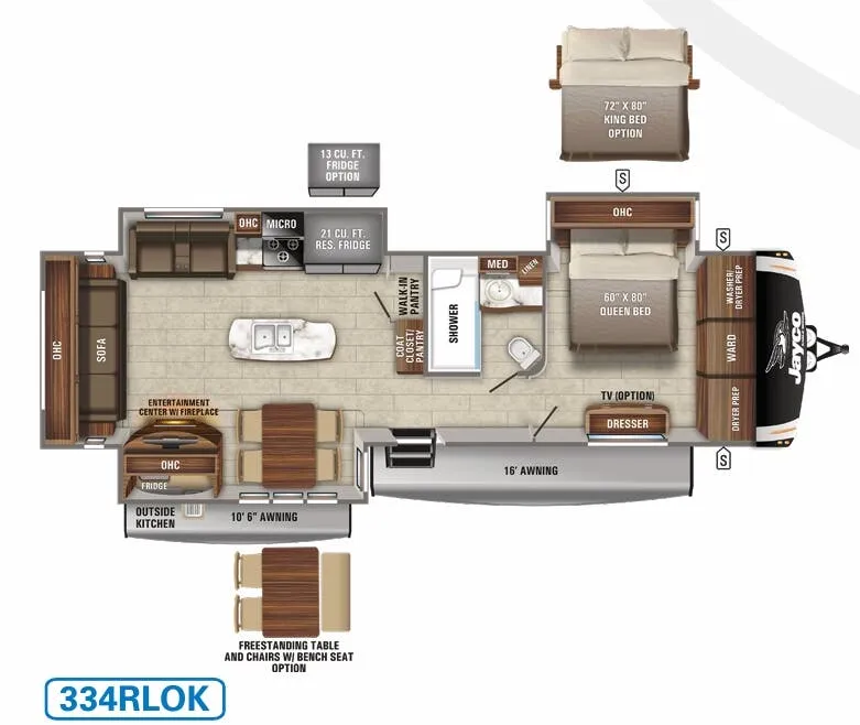 Jayco Eagle 334RLOK exterior