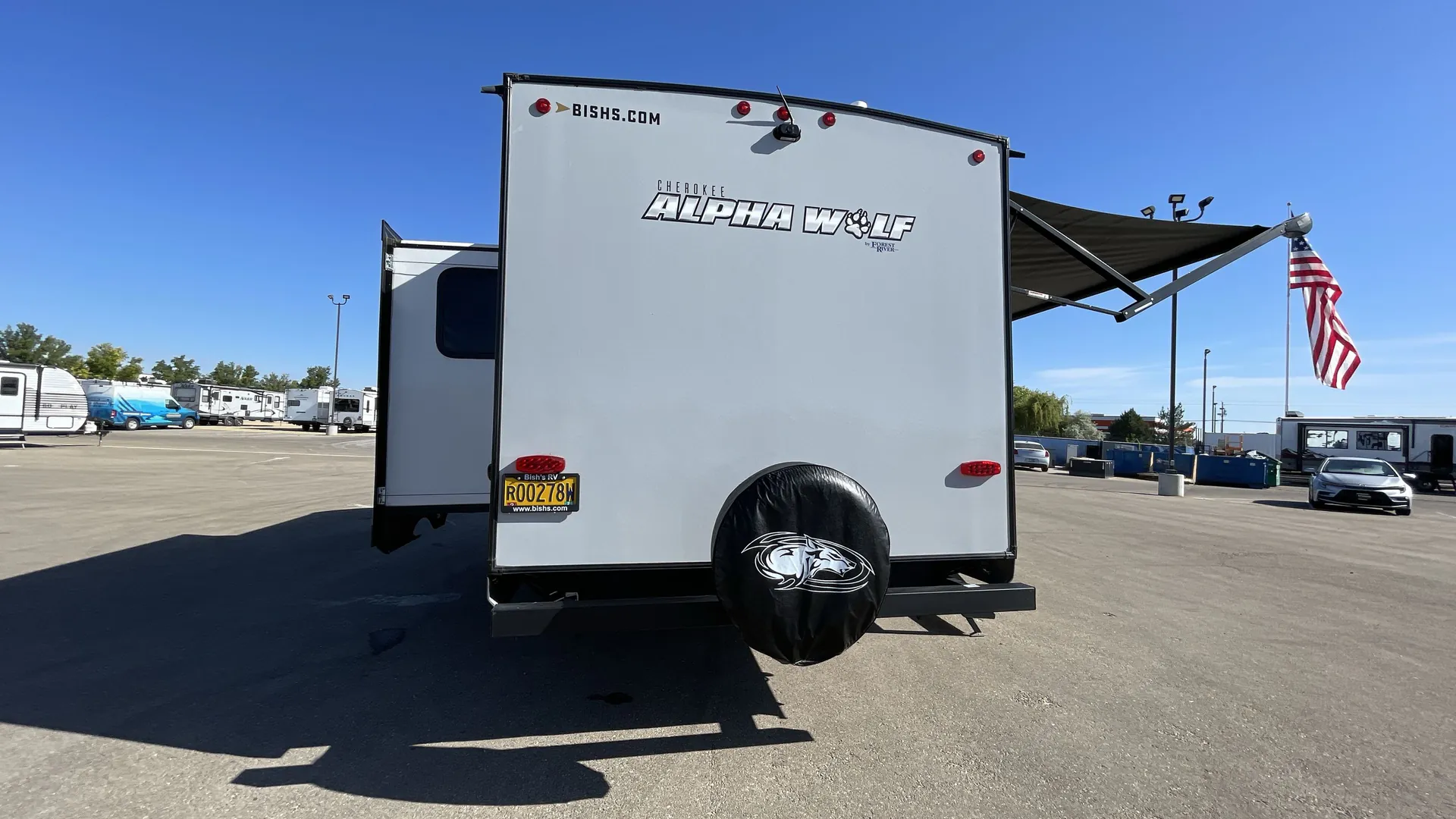 2022 Forest River Cherokee Alpha Wolf 22SW-L — backside