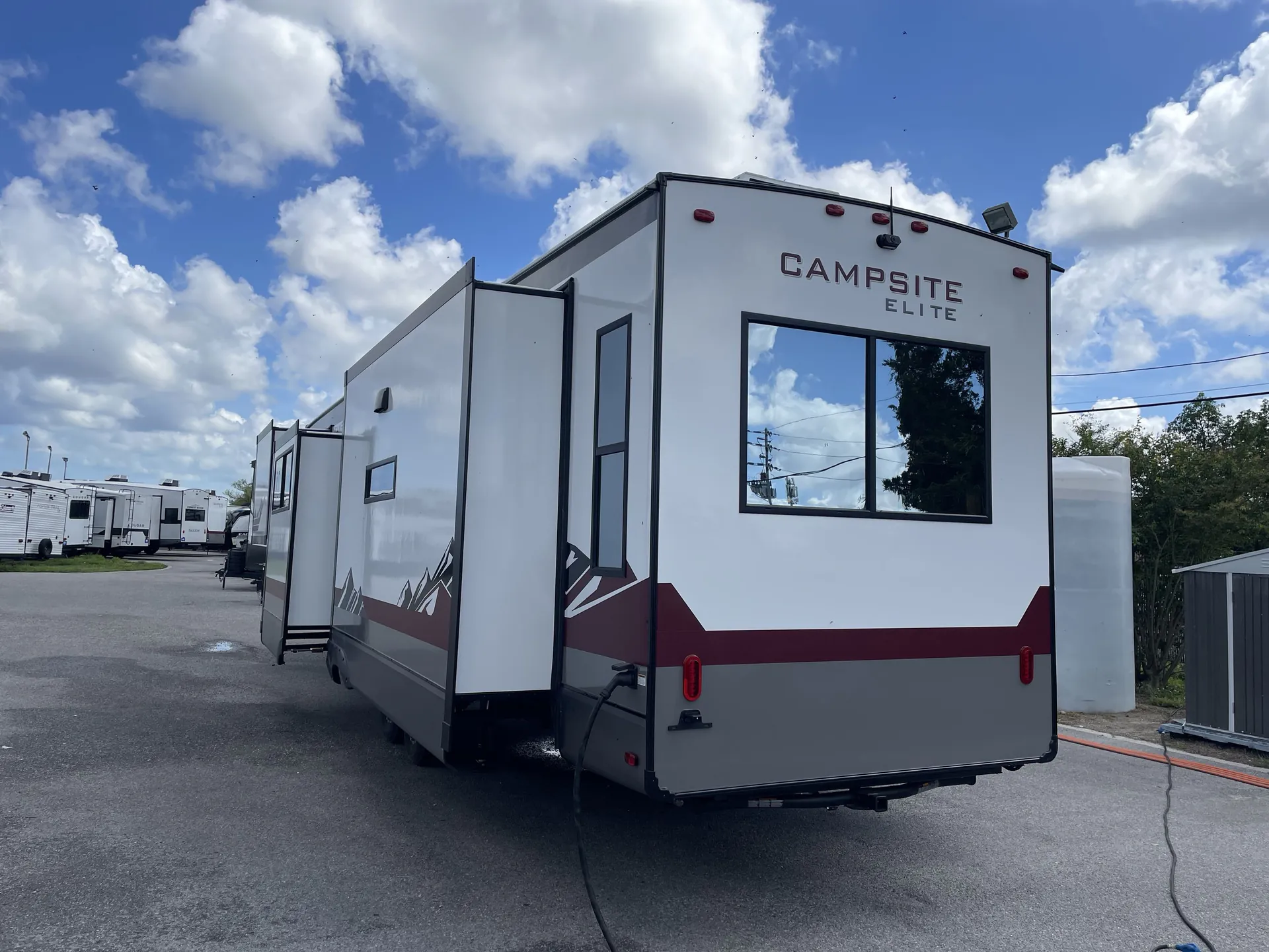 2026 Forest River Campsite Elite 36RF — backside