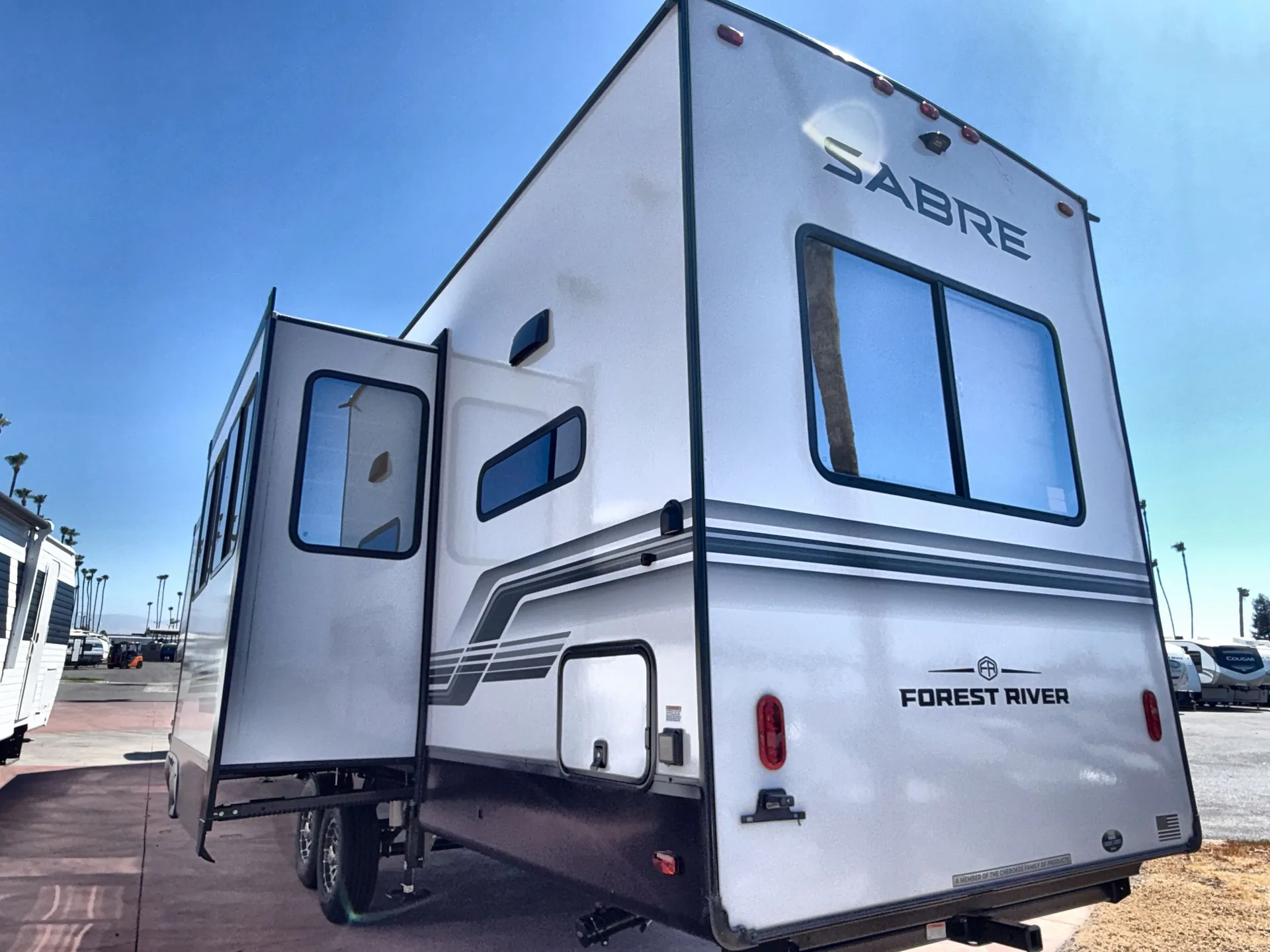 2027 Forest River Sabre 36EST — campside