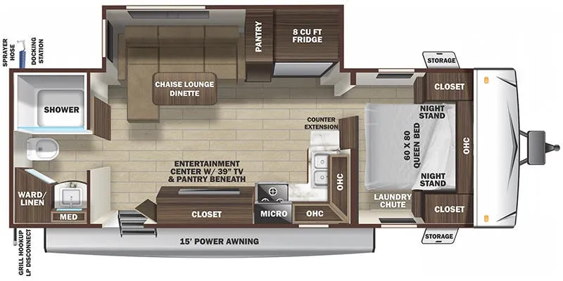 Highland Ridge Silverstar Lite ST2102RB floor plan