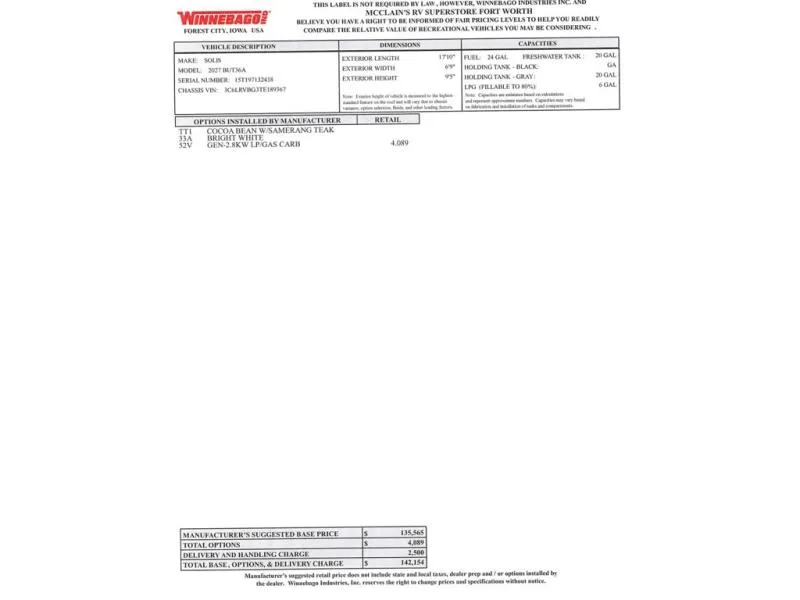 2027 Winnebago Solis Pocket 36A - Photo 4