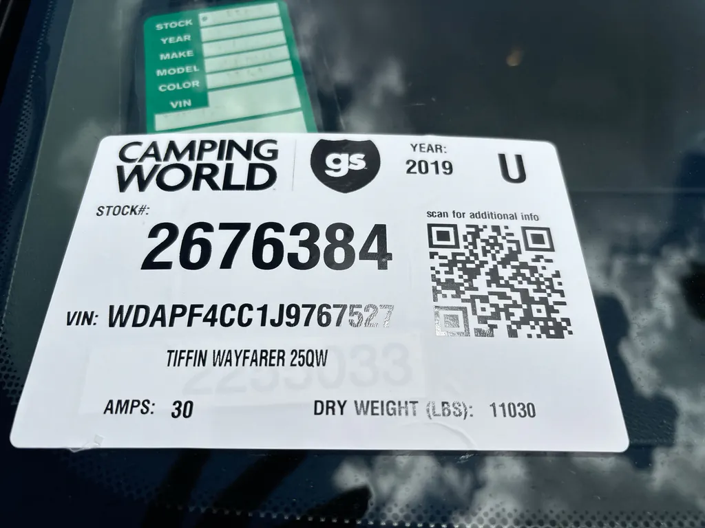 2019 Tiffin Wayfarer 25 QW, Photos photo 43