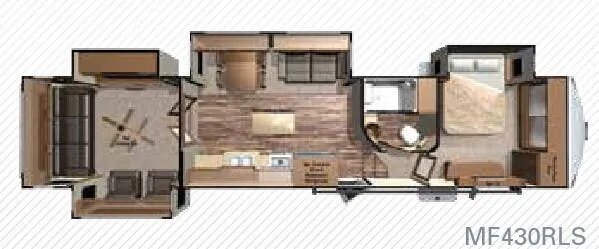 Highland Ridge Mesa Ridge MF430RLS floor plan