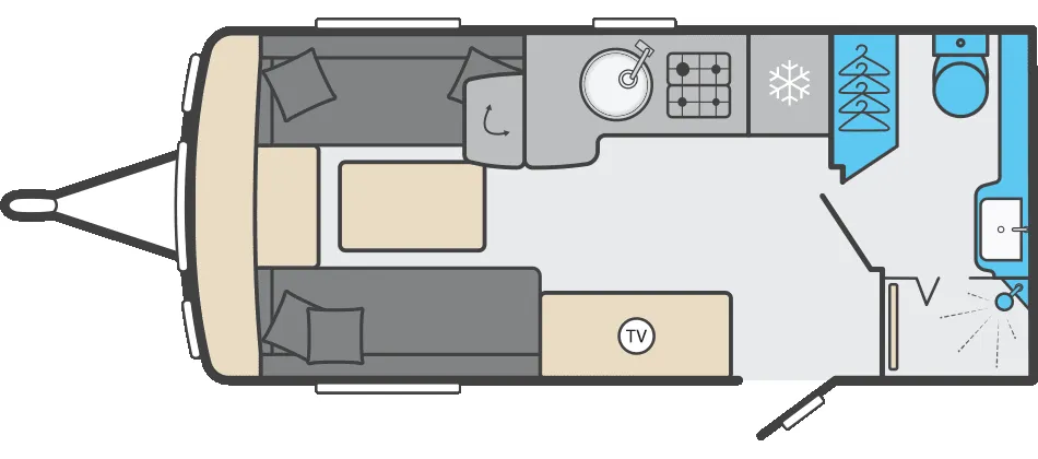 Swift Conqueror 480 floor plan