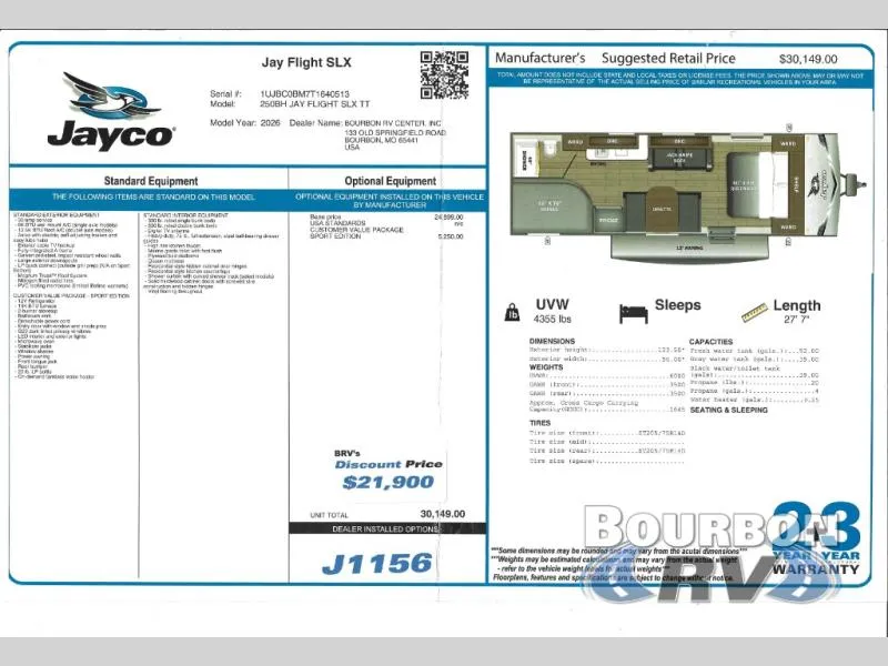 2026 Jayco Jay Flight SLX 250BH - Photo 4