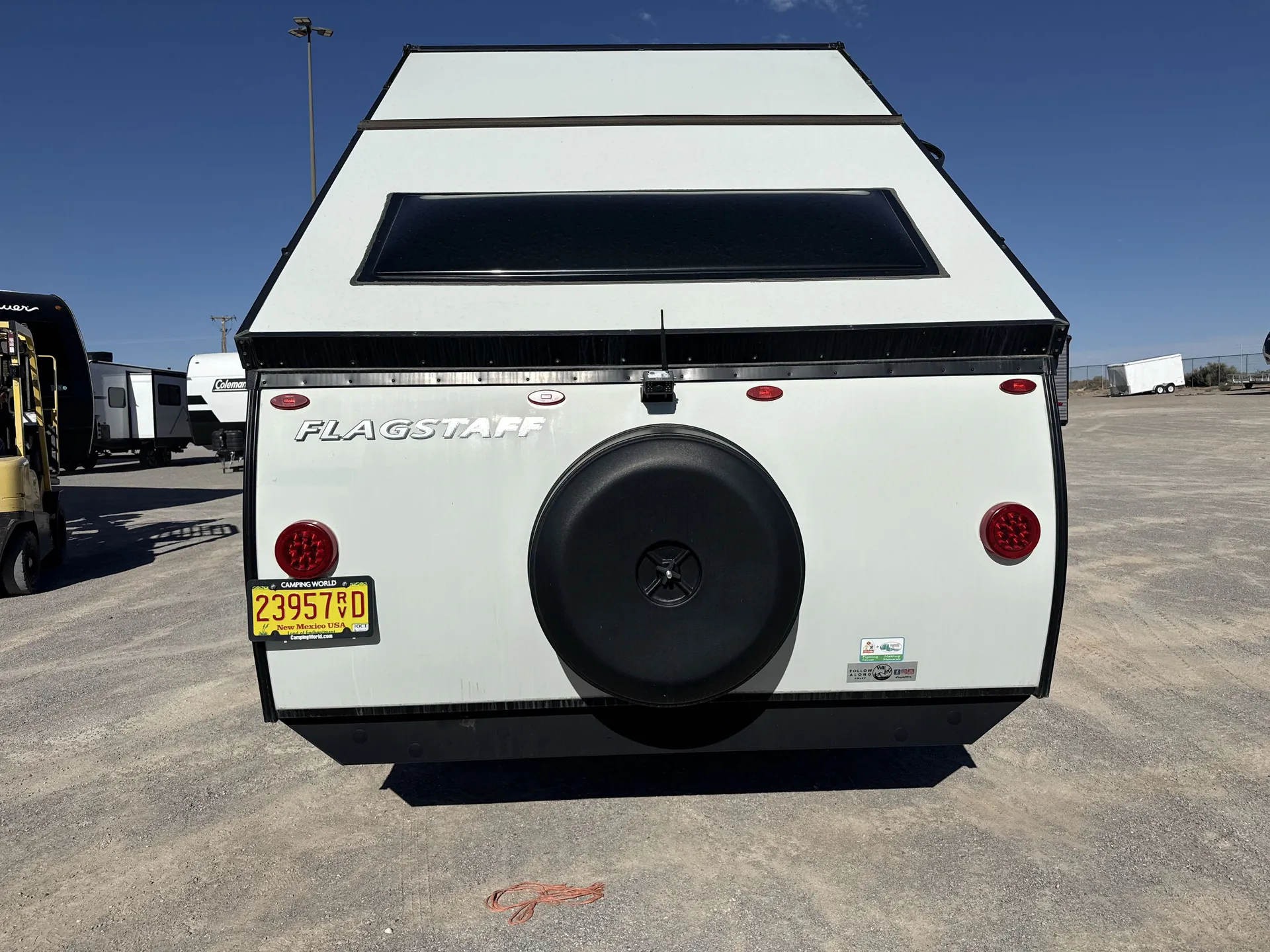 2024 Forest River Flagstaff Hard Side T21DMHW — backside