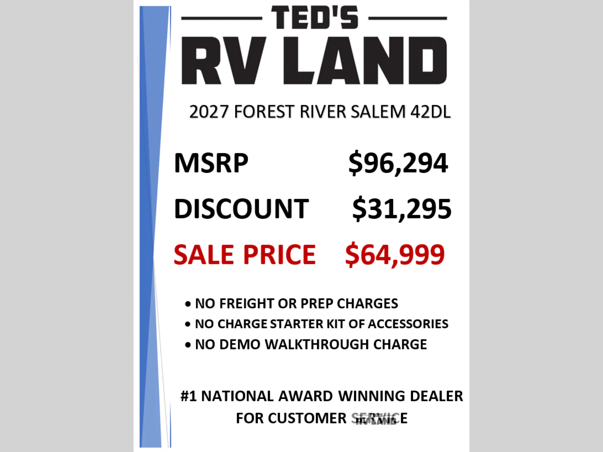 2027 Forest River Salem Grand Villa 42DL - Photo 3