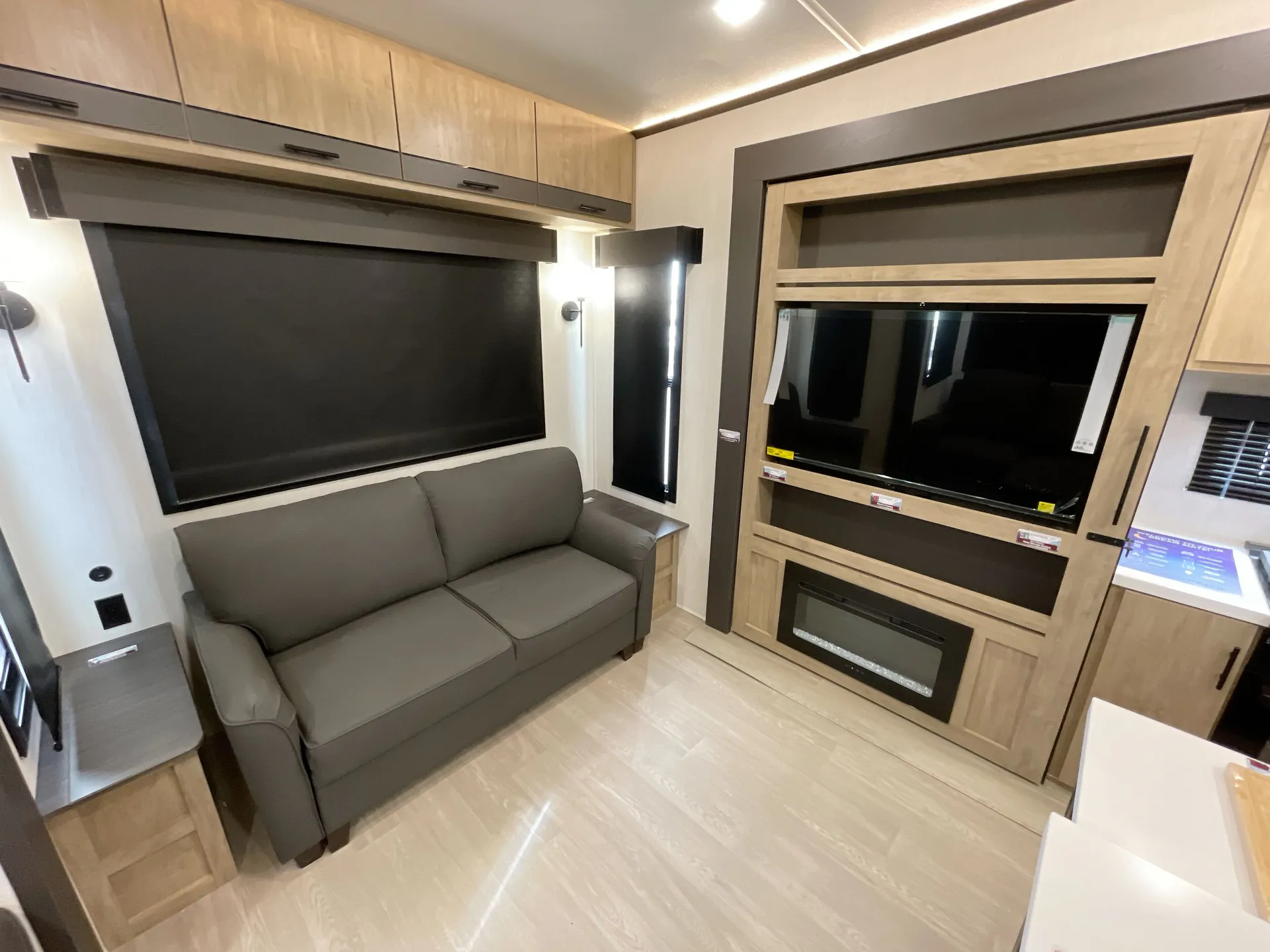 2026 Forest River Campsite Elite 32BAM — fridge open
